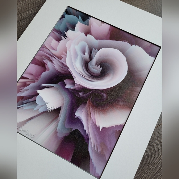 Art Print- Purple bloom - Picture 2 of 2